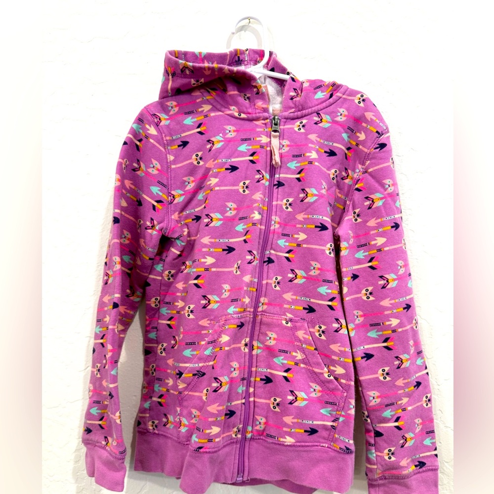 Cat & Jack girls zip up hoody size 7/8